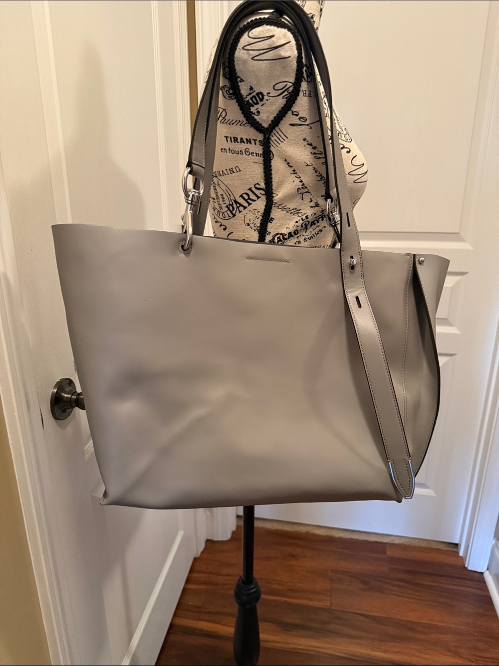 Rebecca Minkoff Taupe Leather Tote Bag